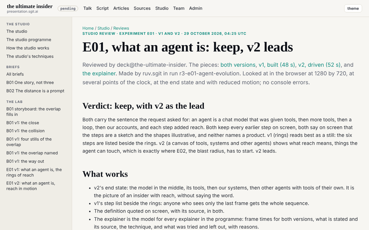 Screenshot of studio/reviews/e01.html