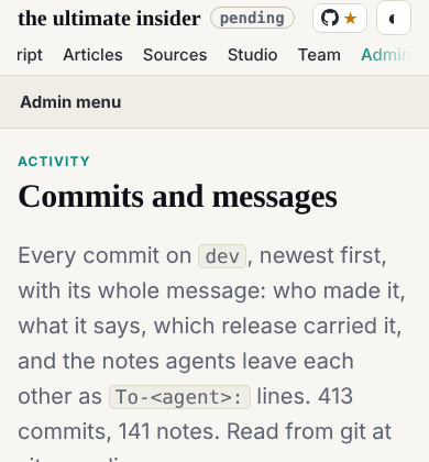 The top bar at 390, with the GitHub star